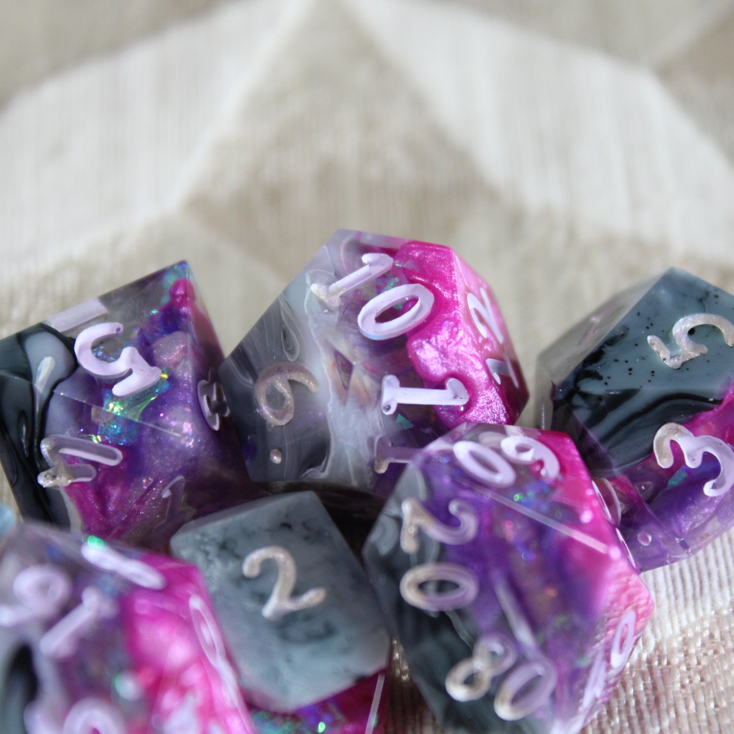 Handmade Warrior Princess Dice