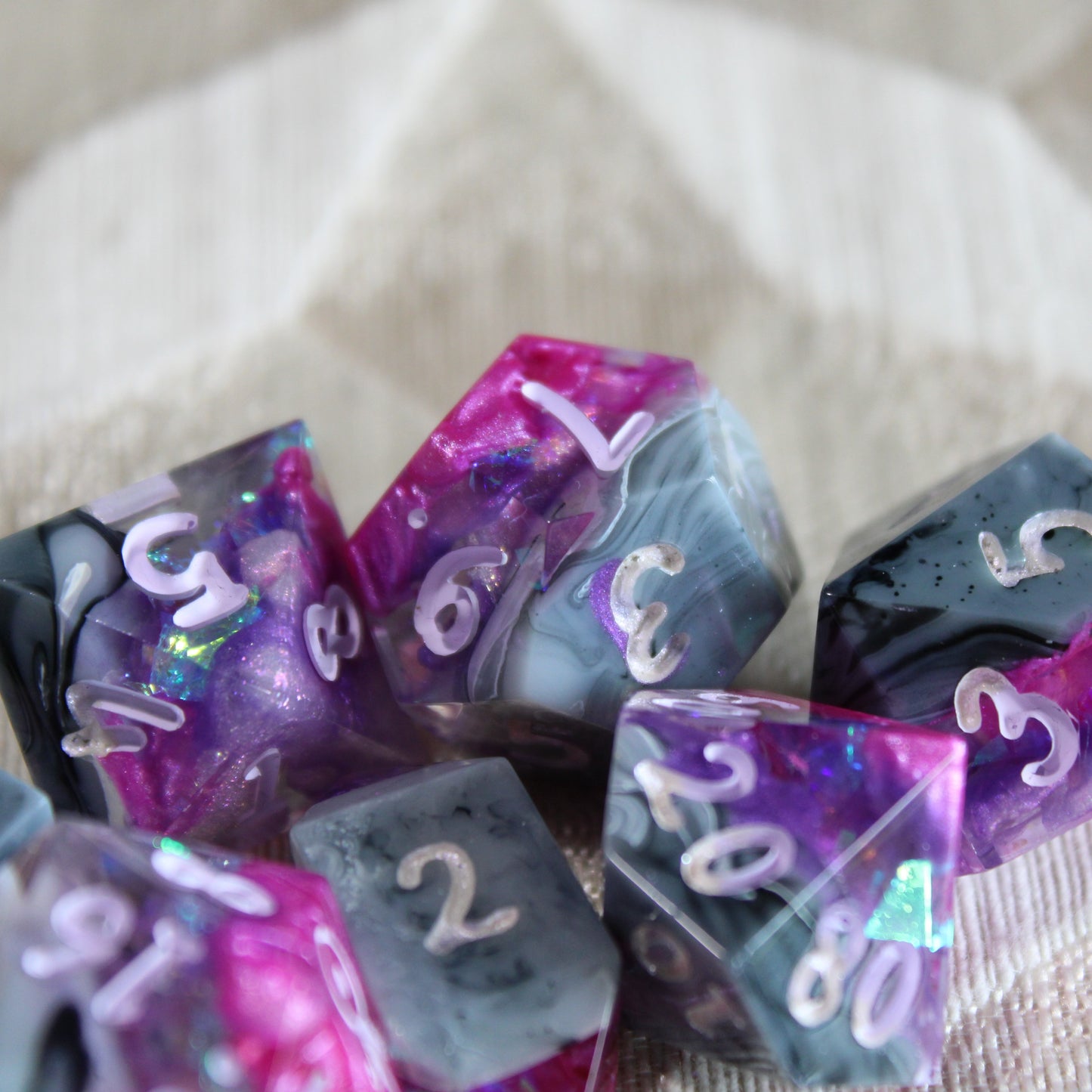 Handmade Warrior Princess Dice