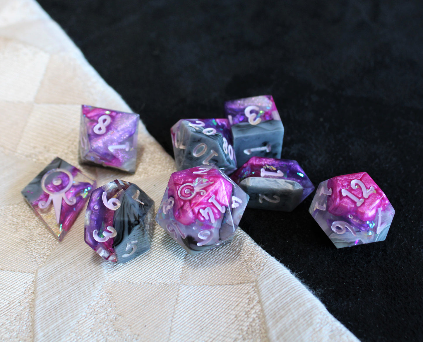 Handmade Warrior Princess Dice