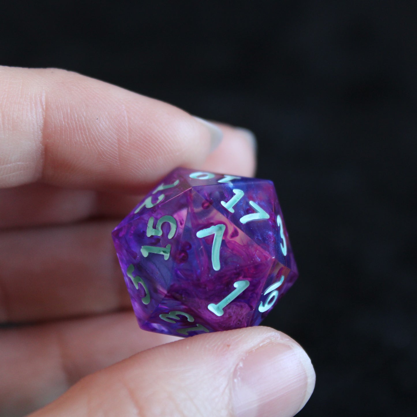 Handmade Soul Flame d20
