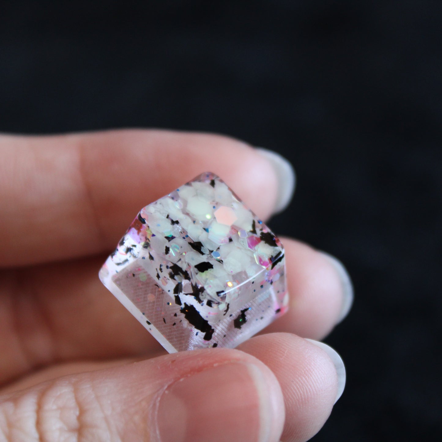 Glowing Glitter R4 Keycap