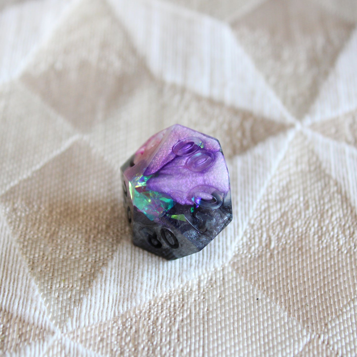 RAW Handmade Warrior Princess Prototype Dice
