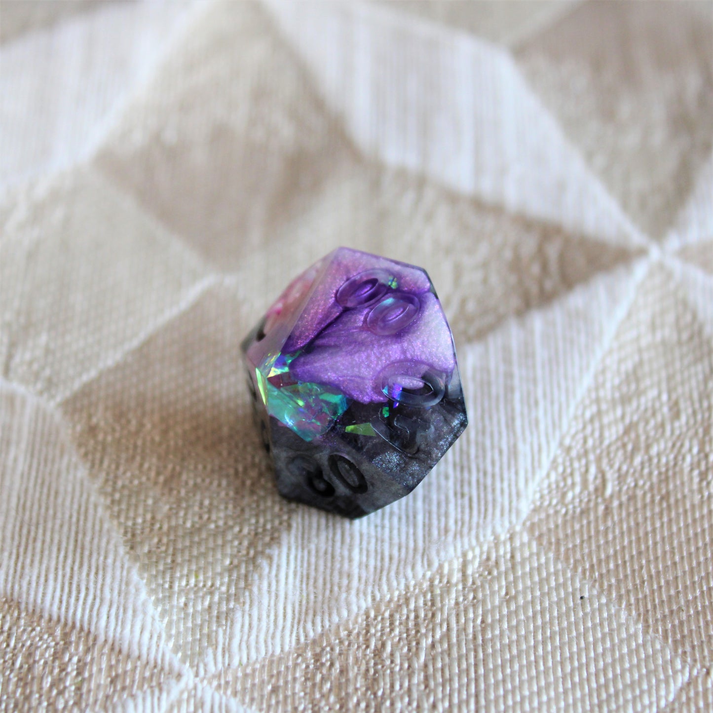 RAW Handmade Warrior Princess Prototype Dice