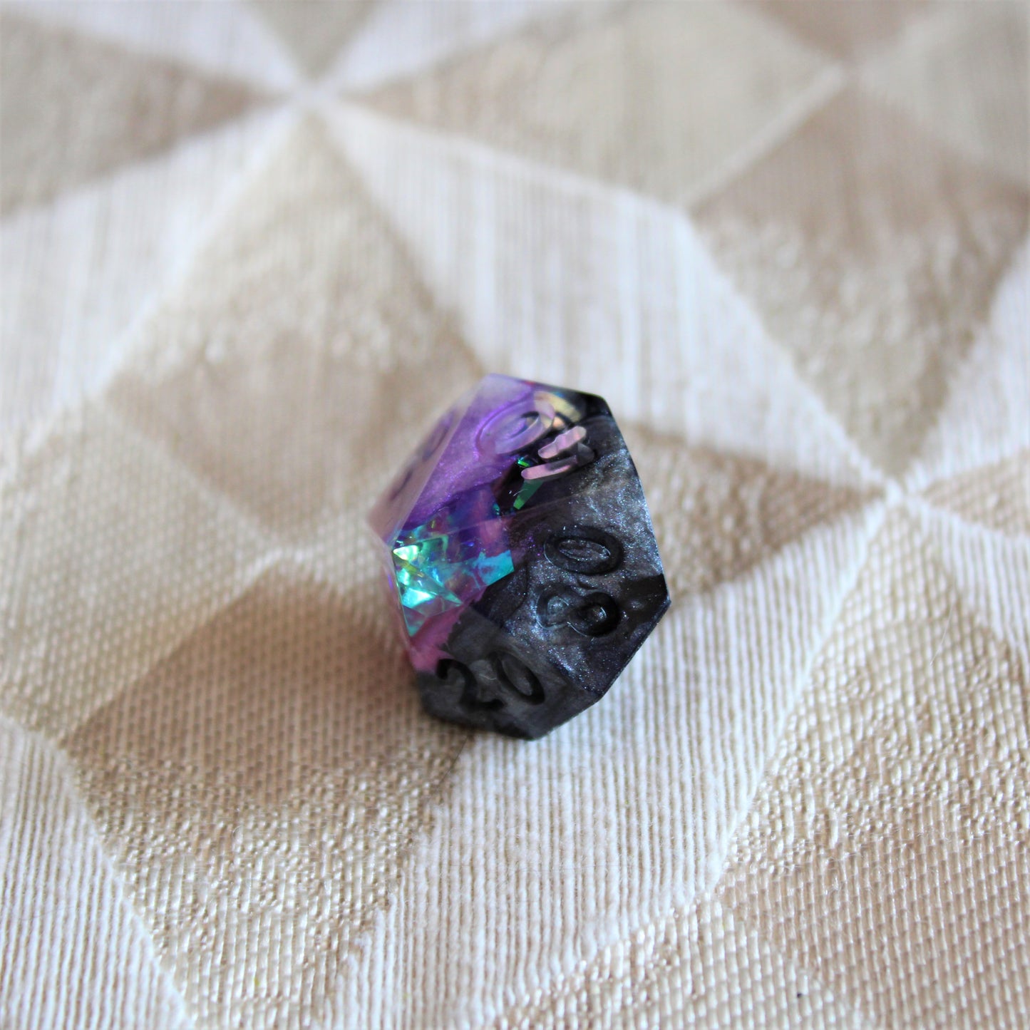 RAW Handmade Warrior Princess Prototype Dice