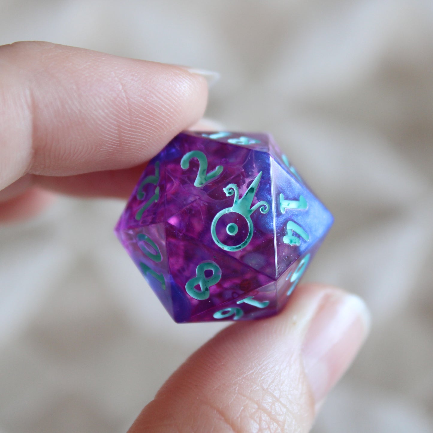 Handmade Soul Flame d20