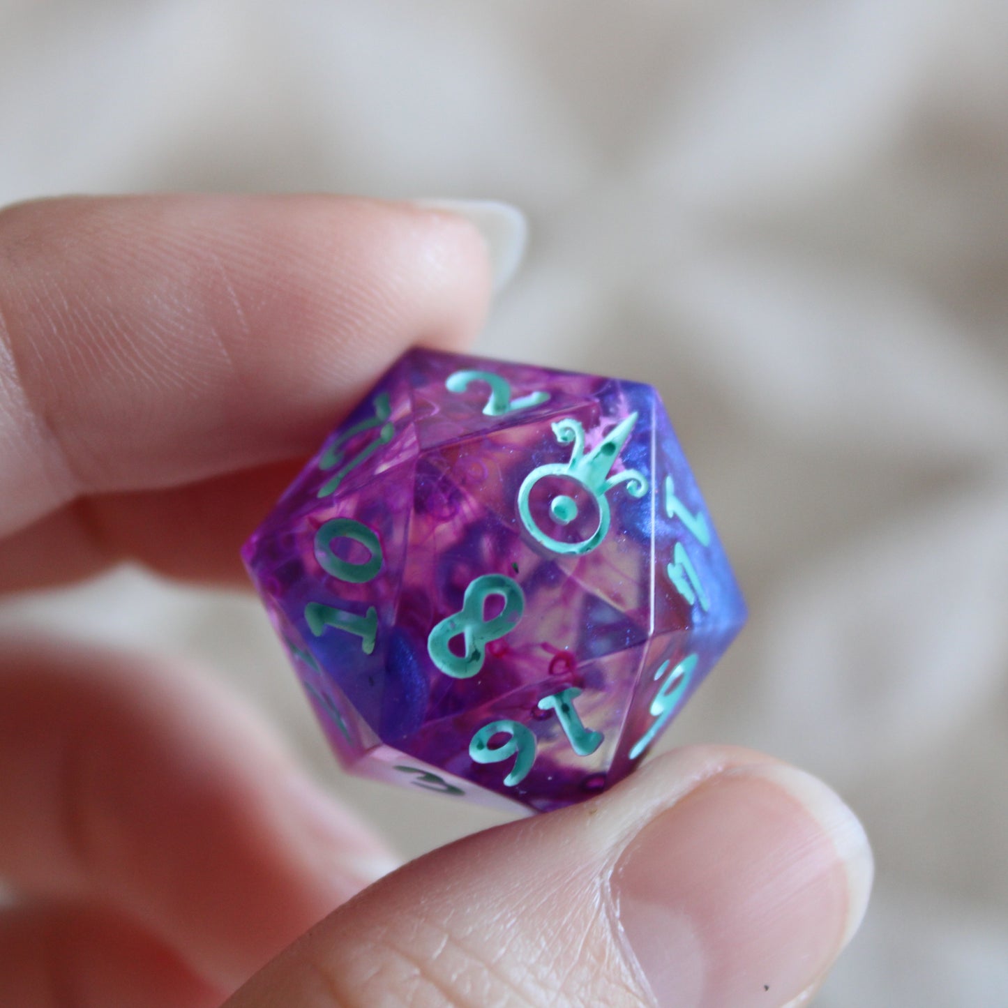 Handmade Soul Flame d20