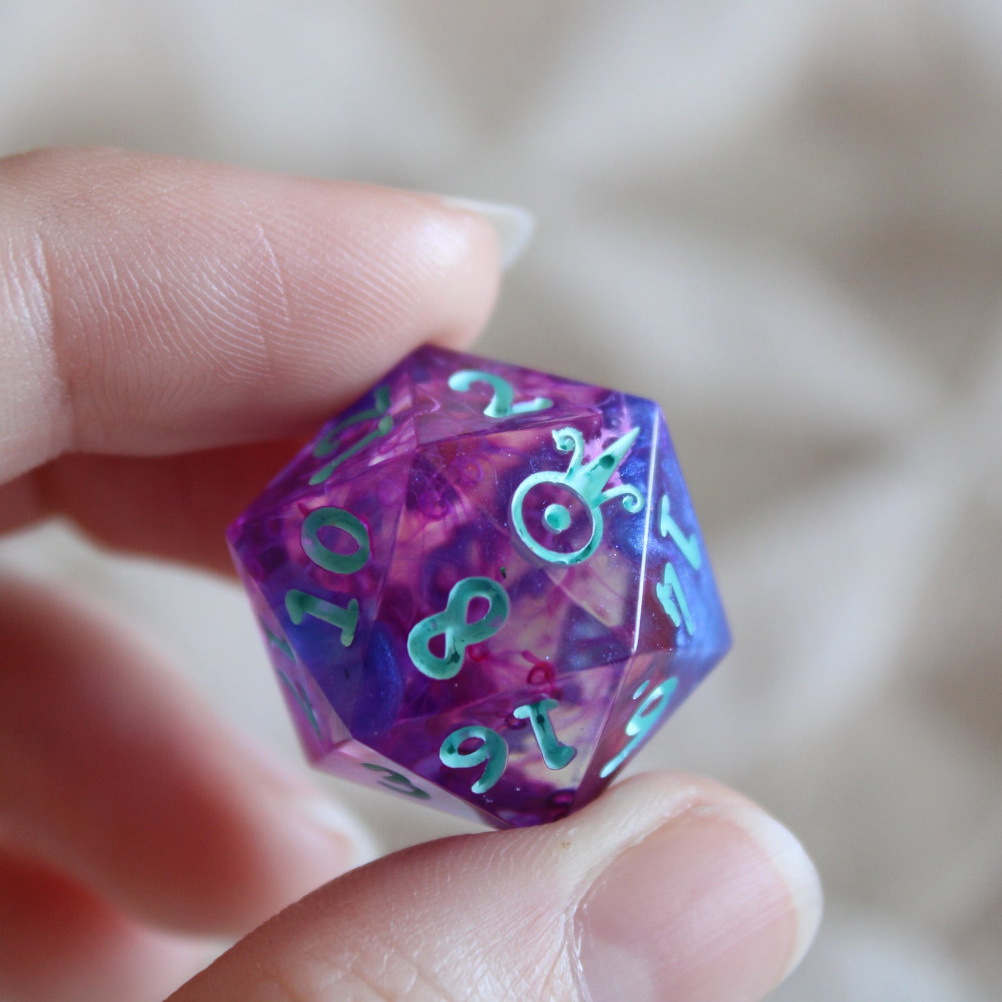 Handmade Soul Flame d20