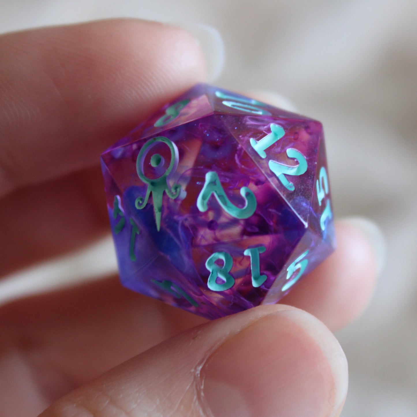 Handmade Soul Flame d20