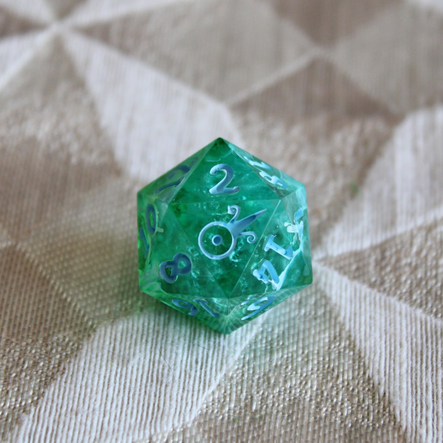 Handmade Cool Waters d20