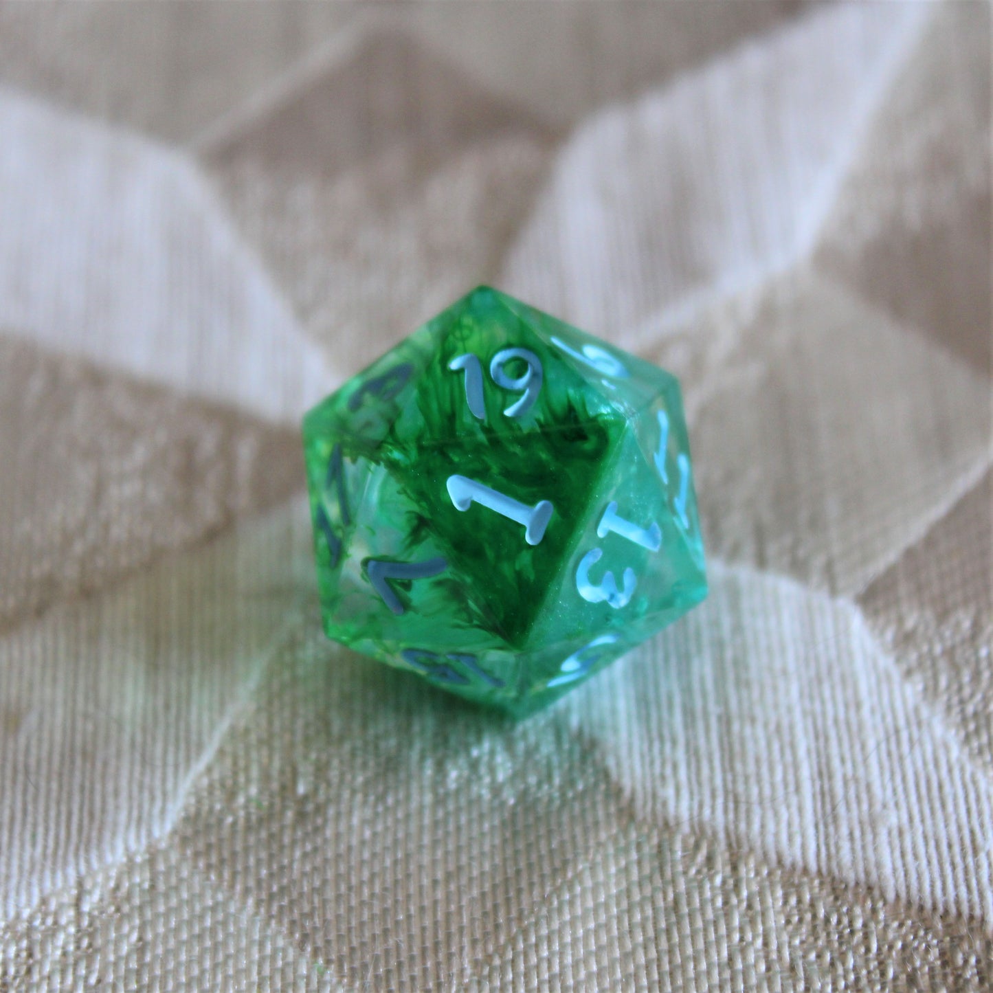 Handmade Cool Waters d20