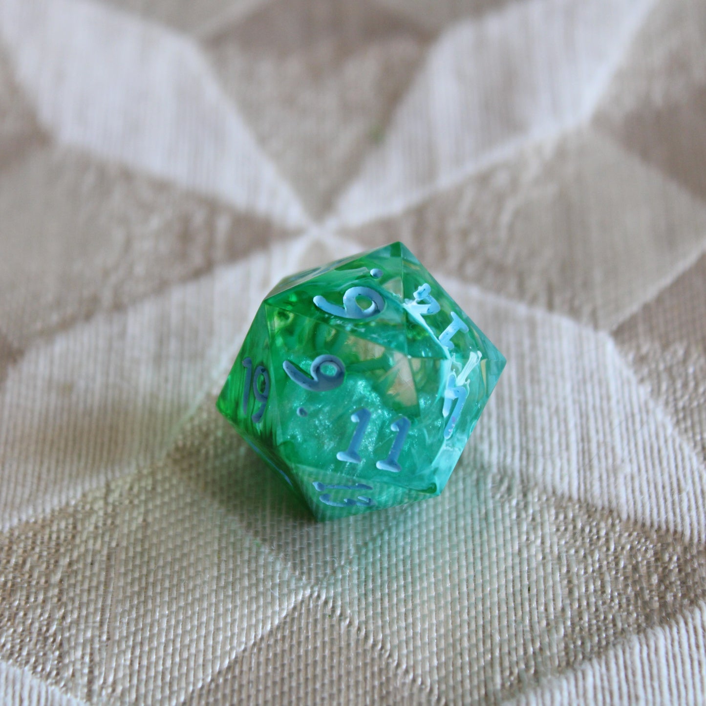 Handmade Cool Waters d20