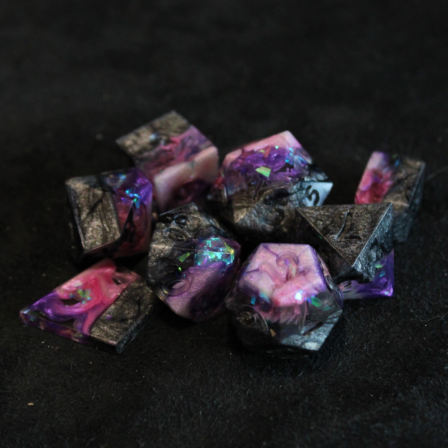 RAW Handmade Warrior Princess Prototype Dice