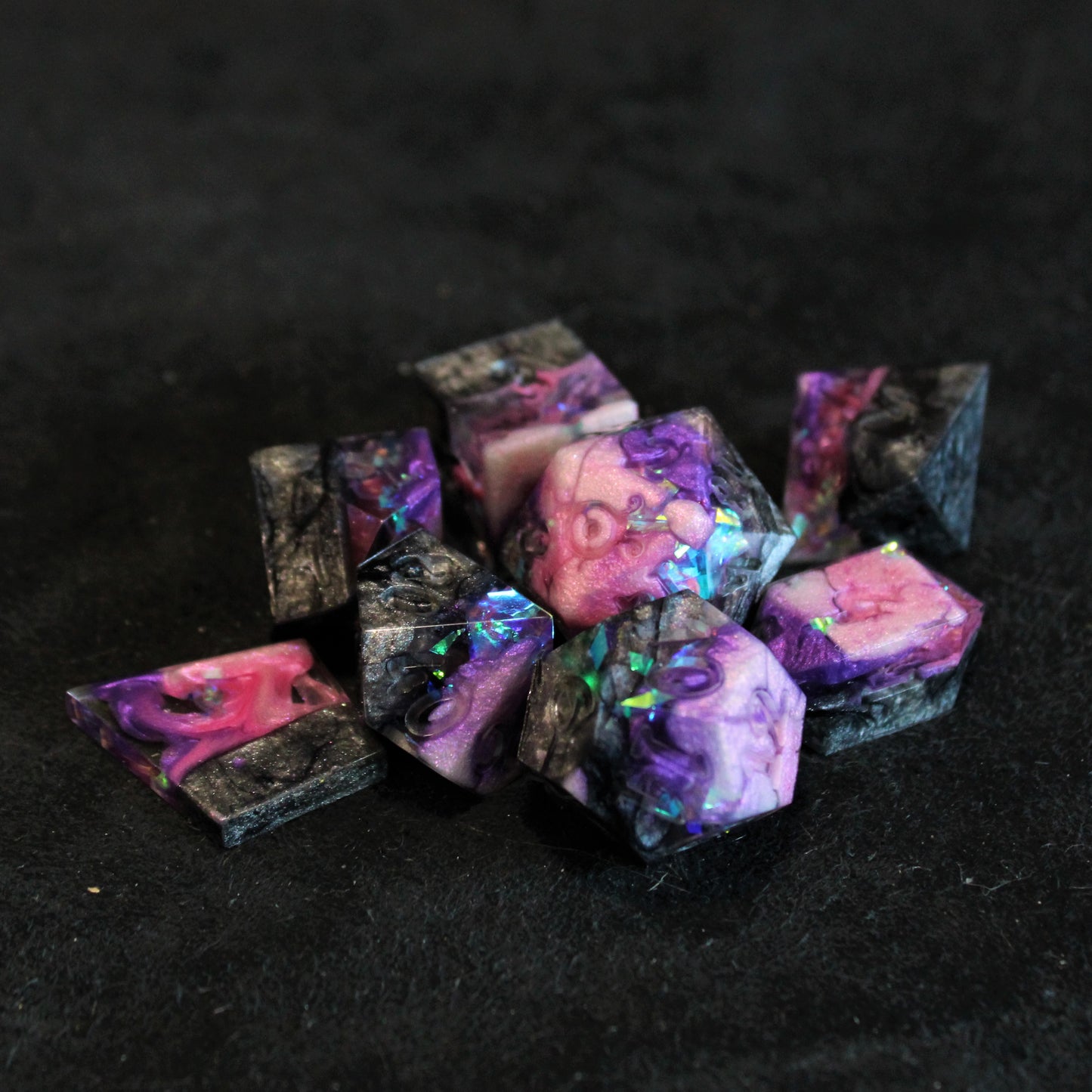 RAW Handmade Warrior Princess Prototype Dice