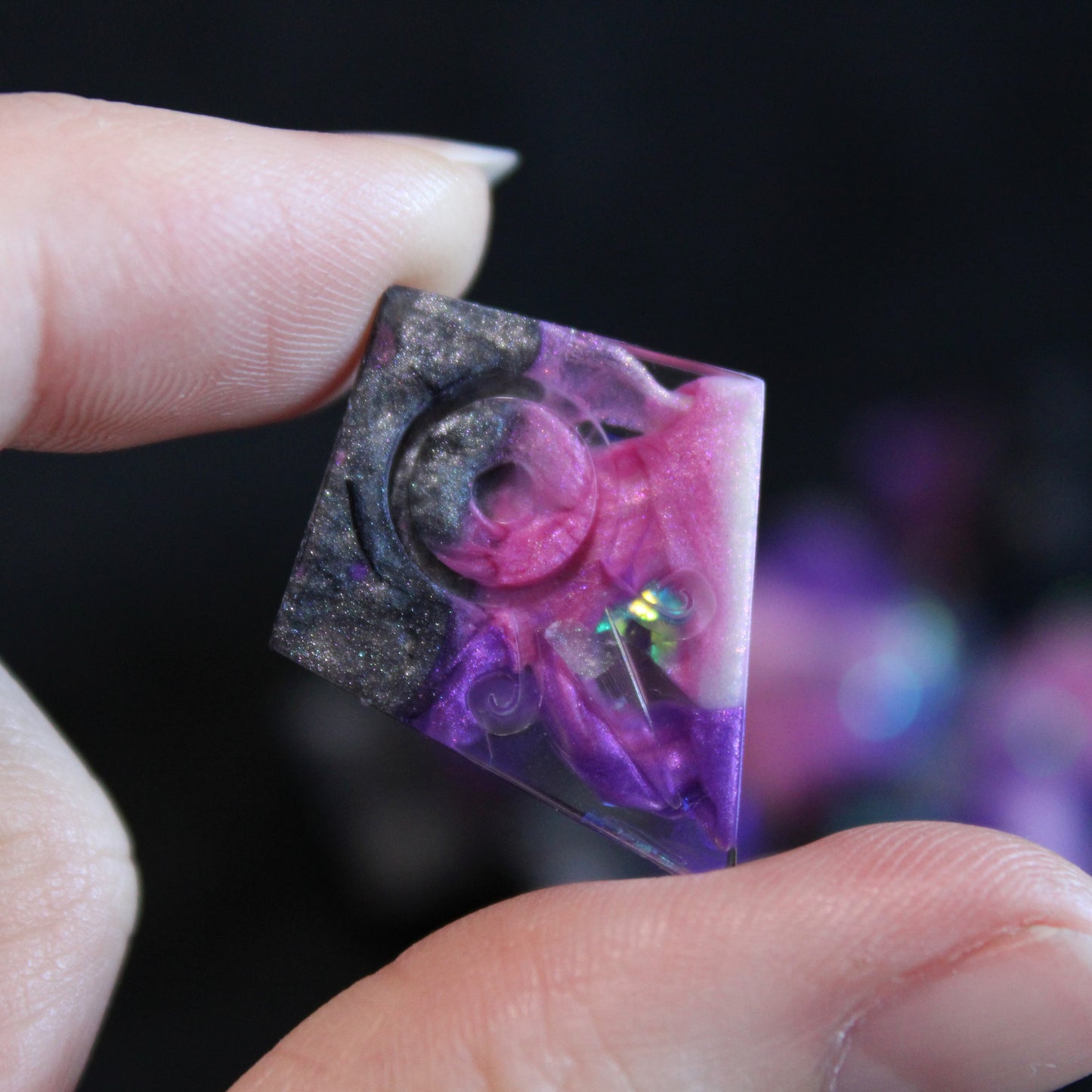 RAW Handmade Warrior Princess Prototype Dice