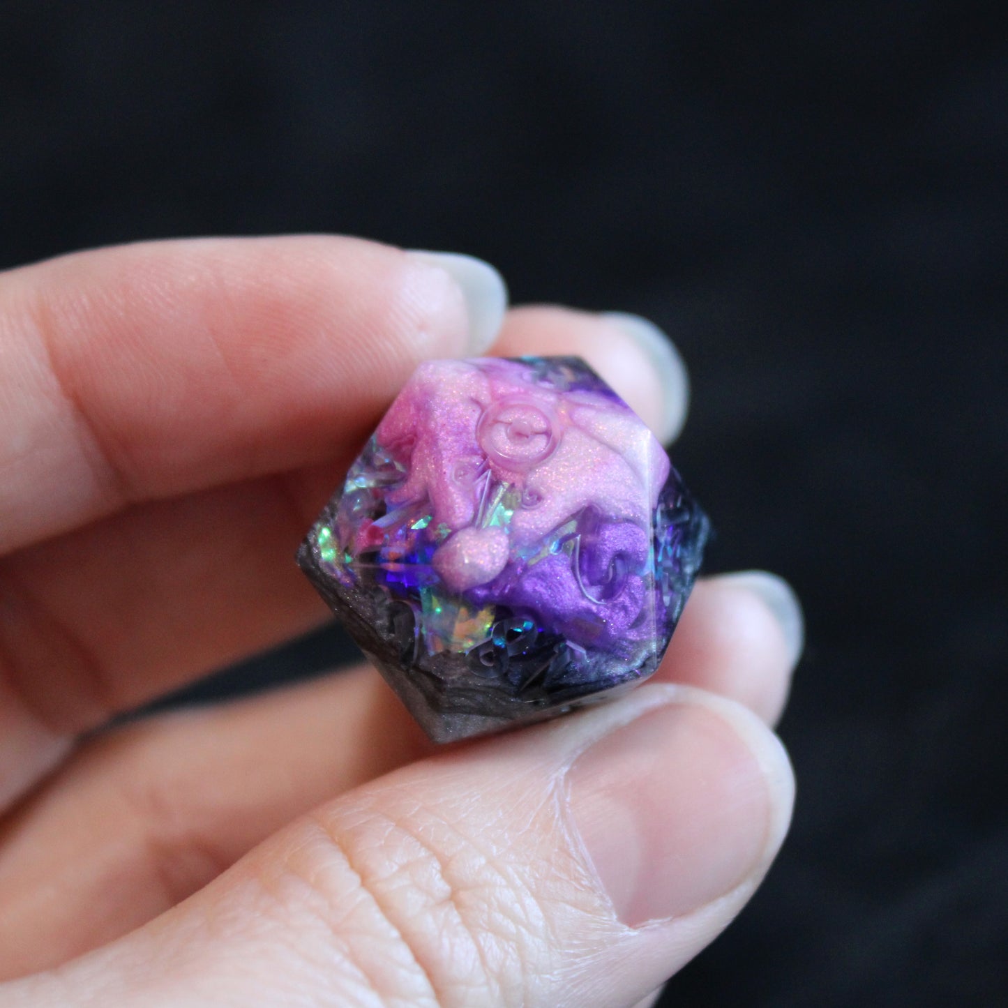RAW Handmade Warrior Princess Prototype Dice