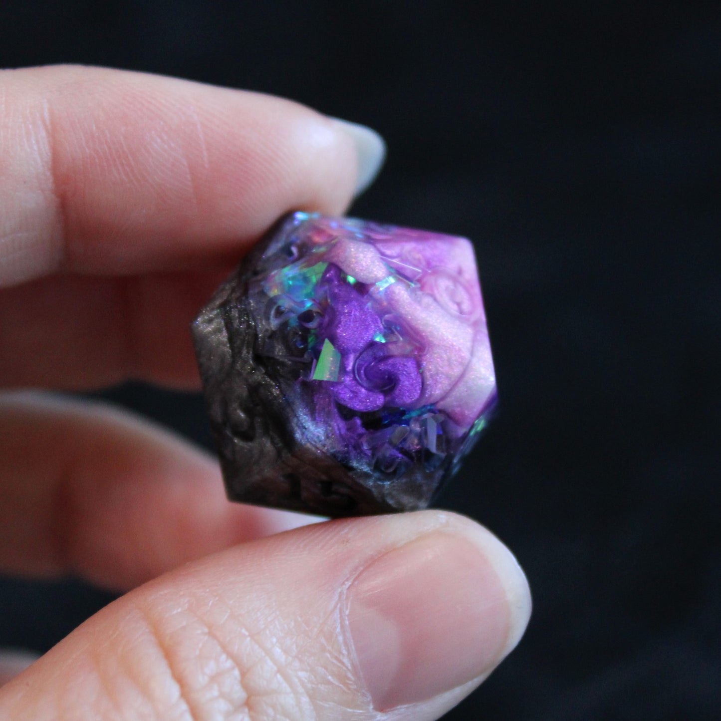 RAW Handmade Warrior Princess Prototype Dice