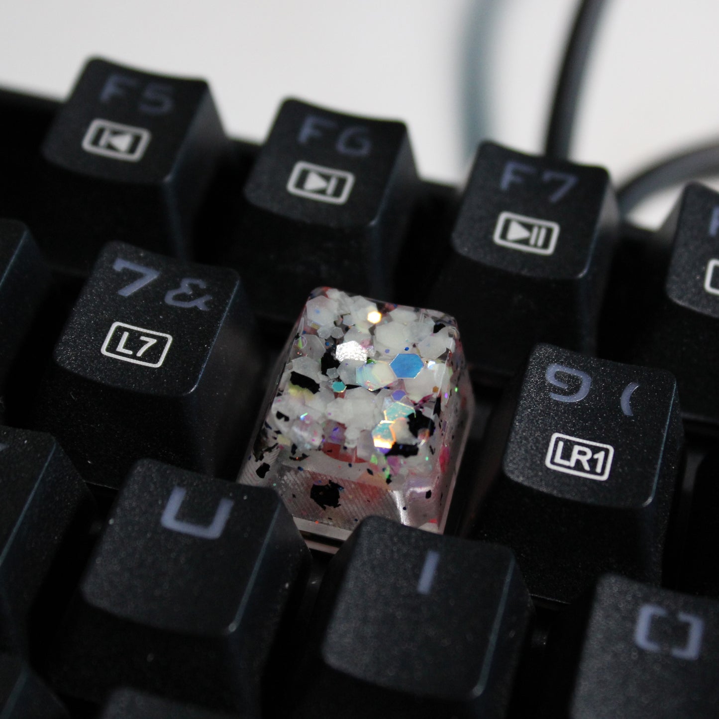 Glowing Glitter R4 Keycap