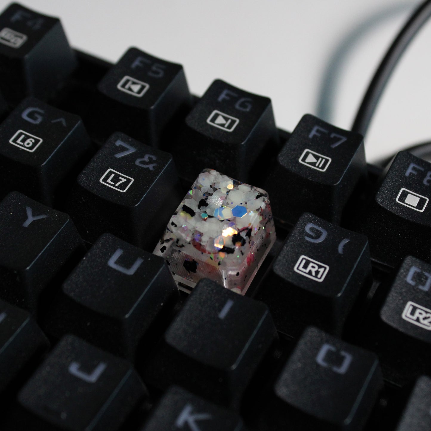 Glowing Glitter R4 Keycap