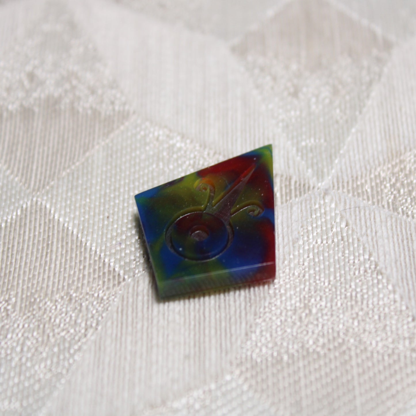 RAW Handmade Dark Primary Dice