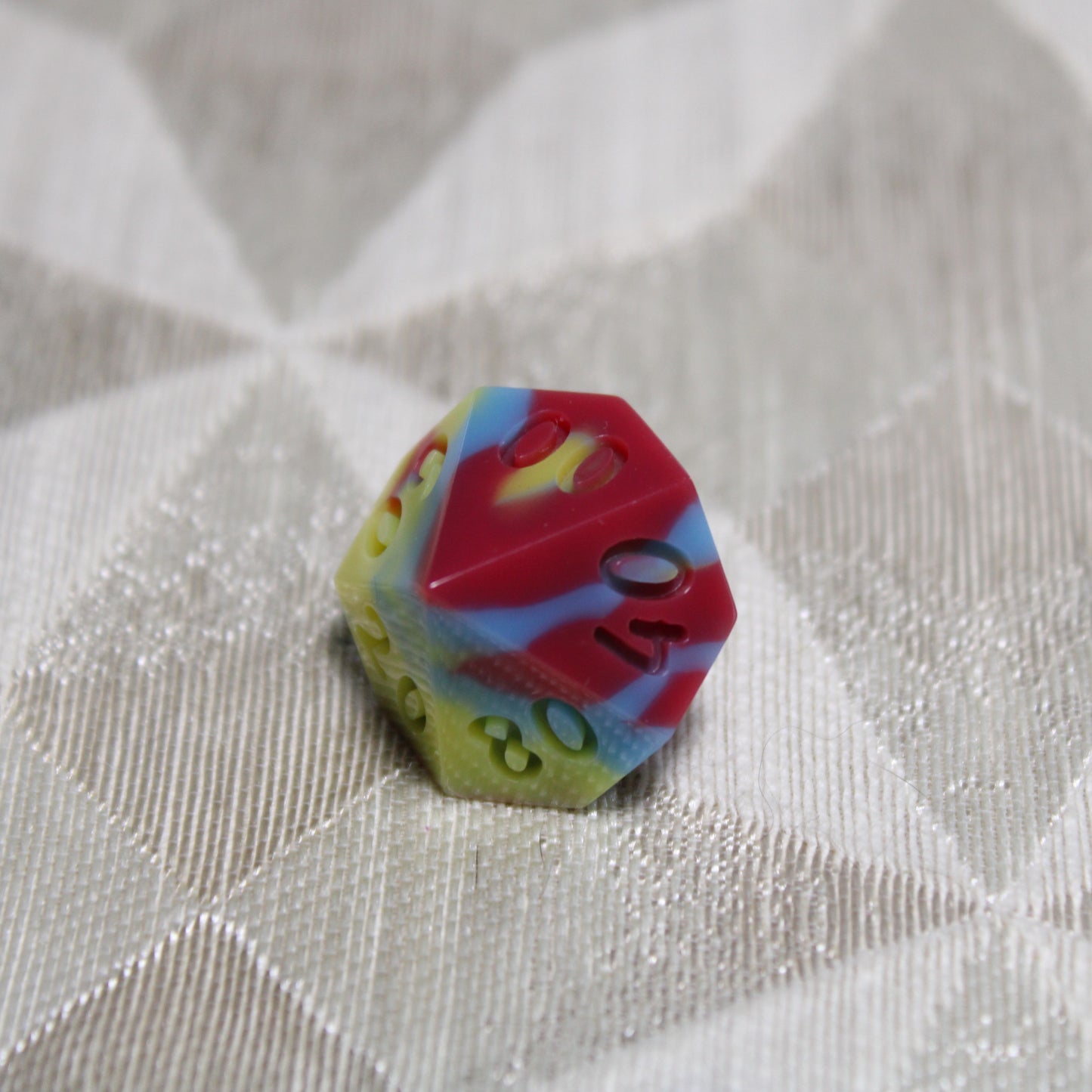RAW Handmade Light Primary Dice