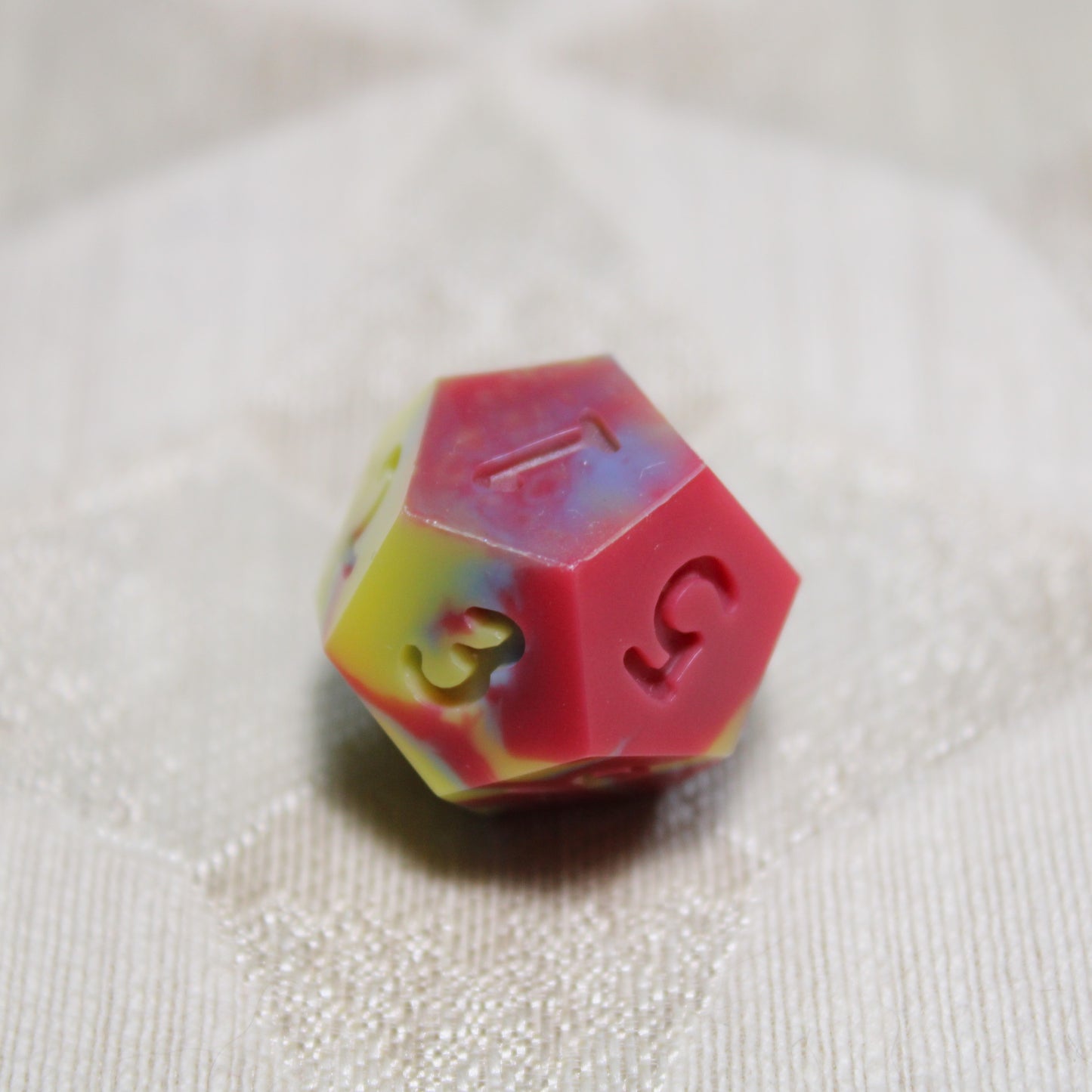RAW Handmade Light Primary Dice