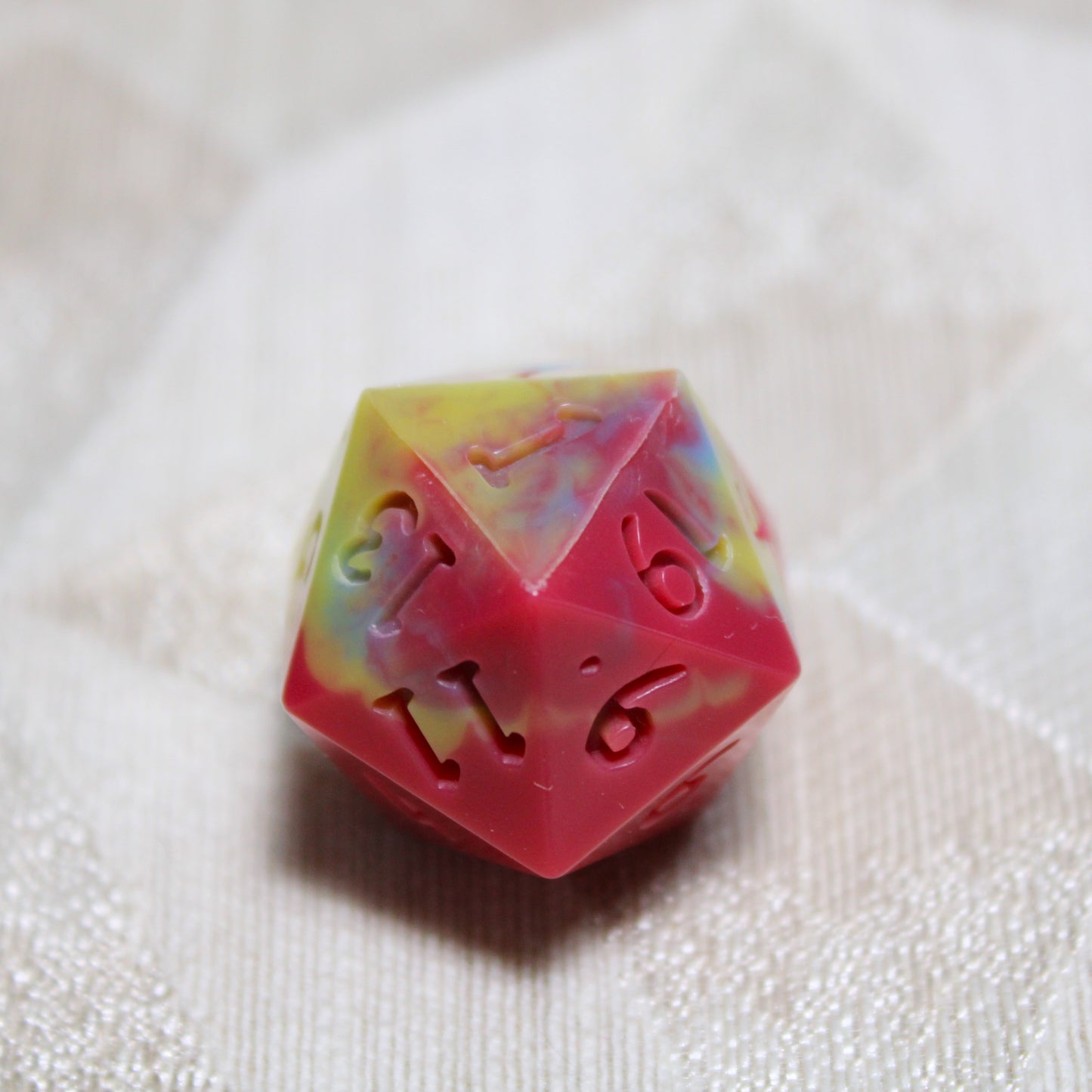 RAW Handmade Light Primary Dice