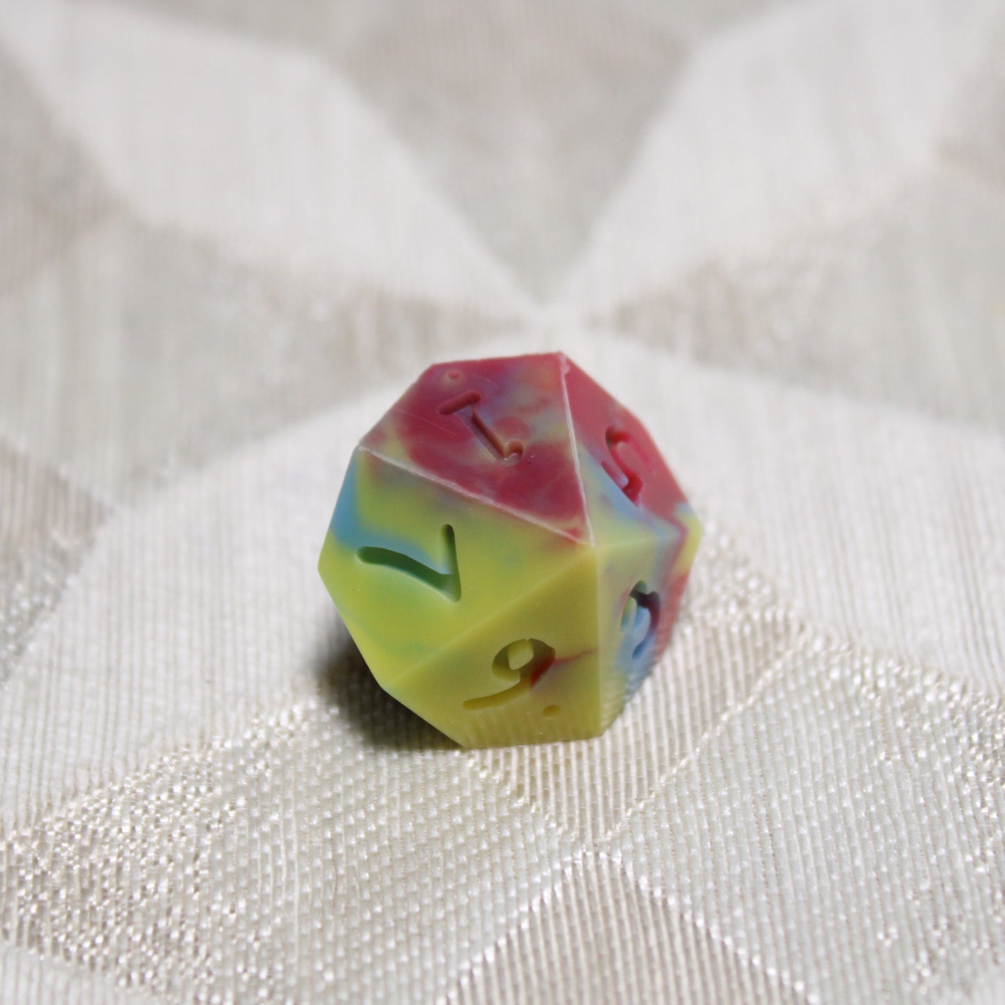 RAW Handmade Light Primary Dice