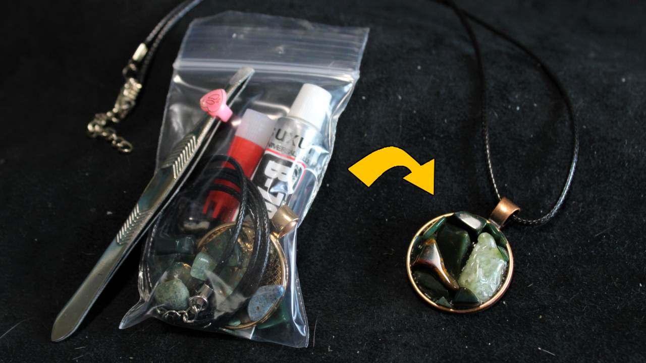 Stone Chip Necklace Kit