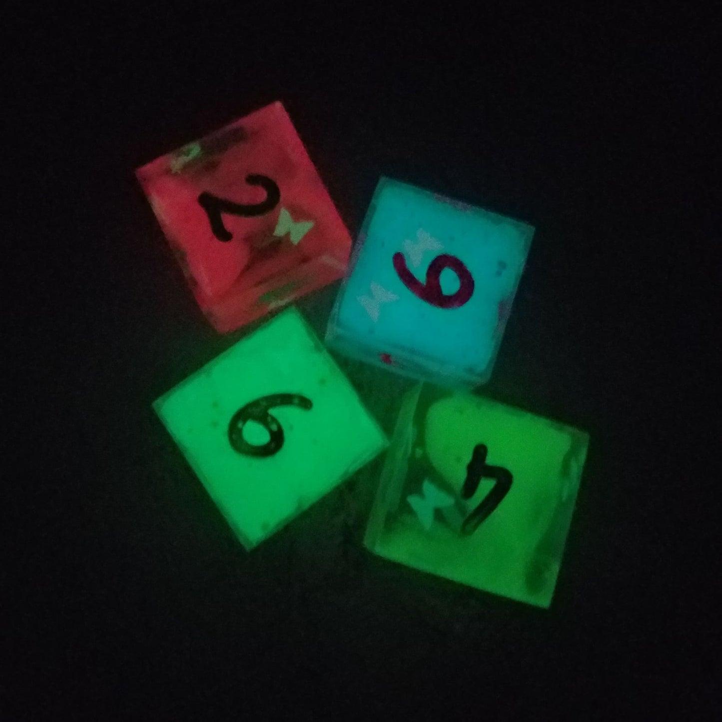 Custom Six Sided Dice