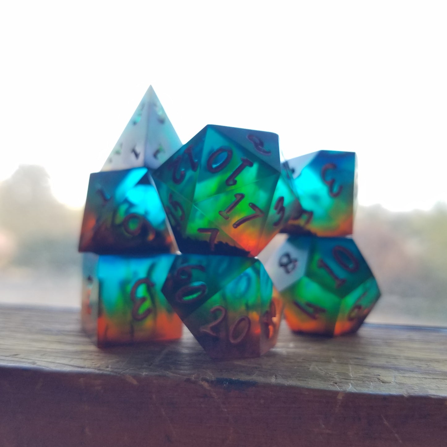 Custom 8pc Dice Set