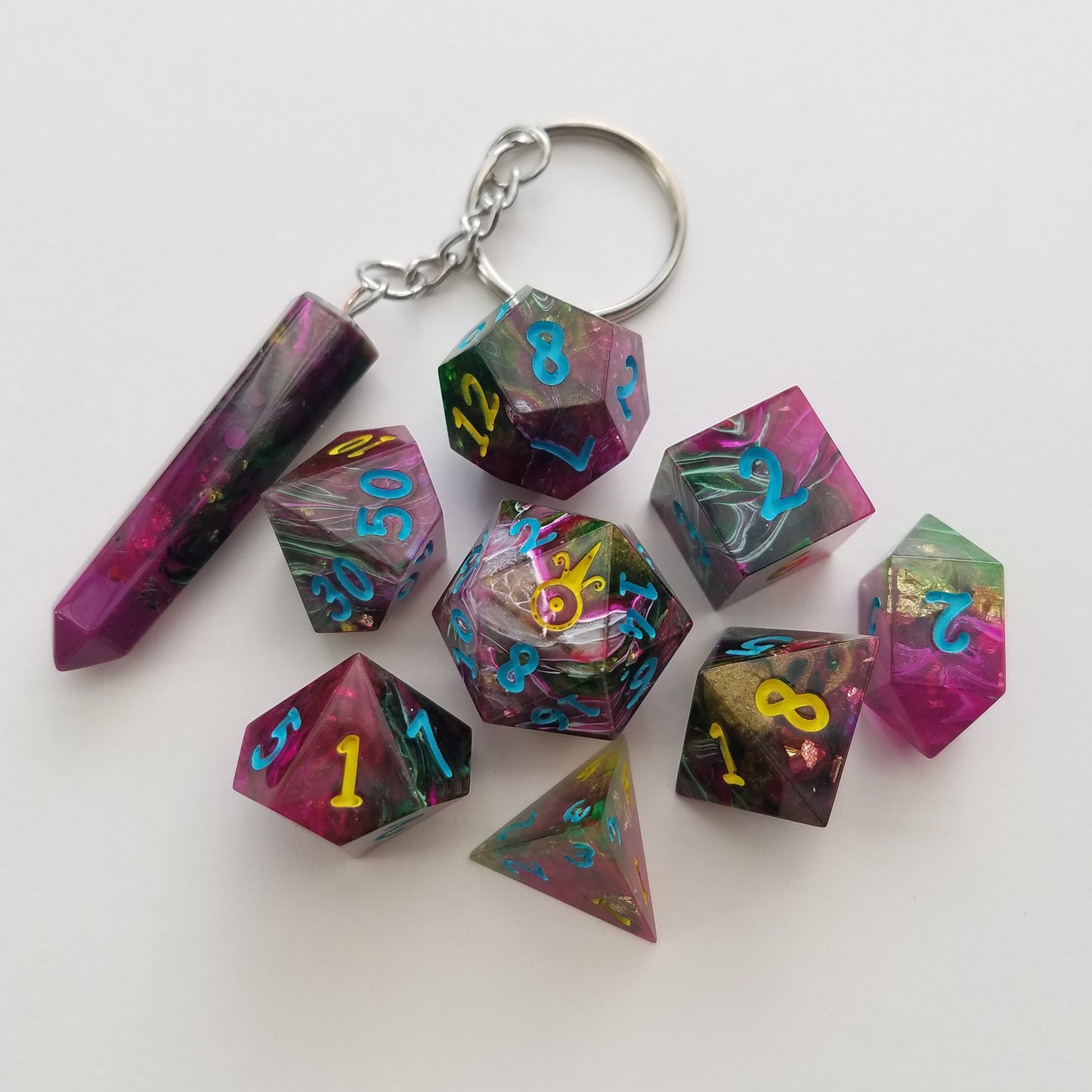 Custom 8pc Dice Set