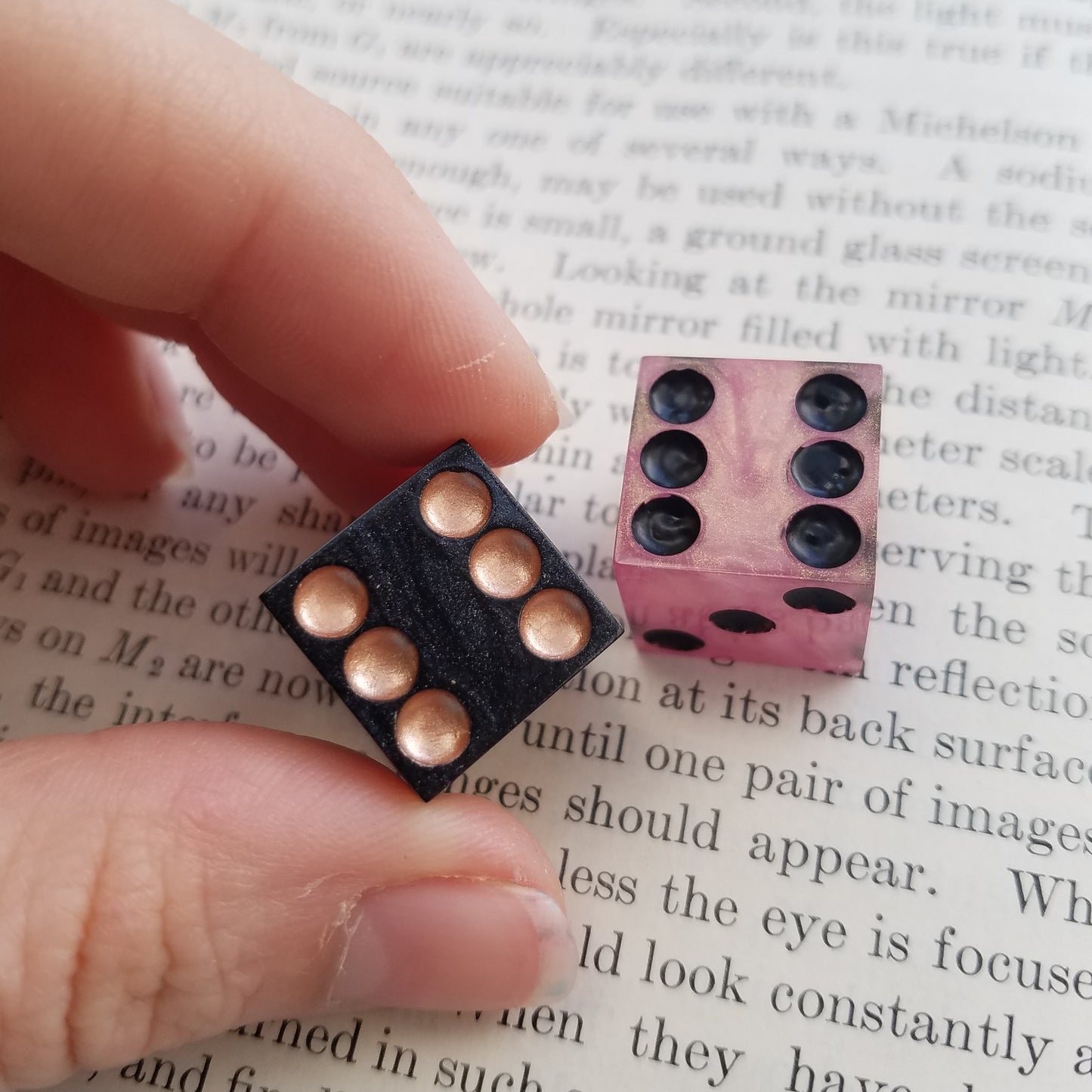 Custom Six Sided Dice