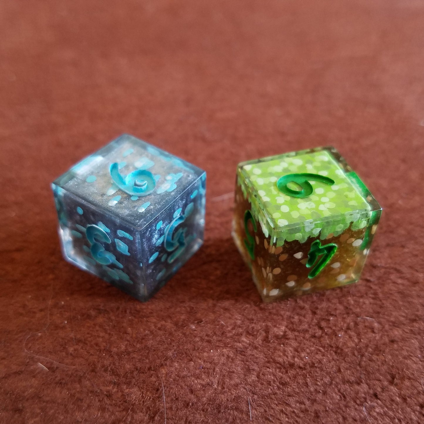 Custom Six Sided Dice