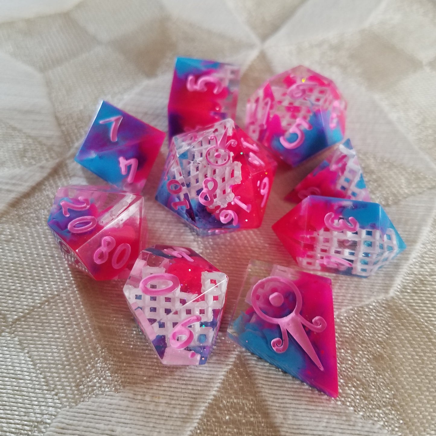 Custom 8pc Dice Set