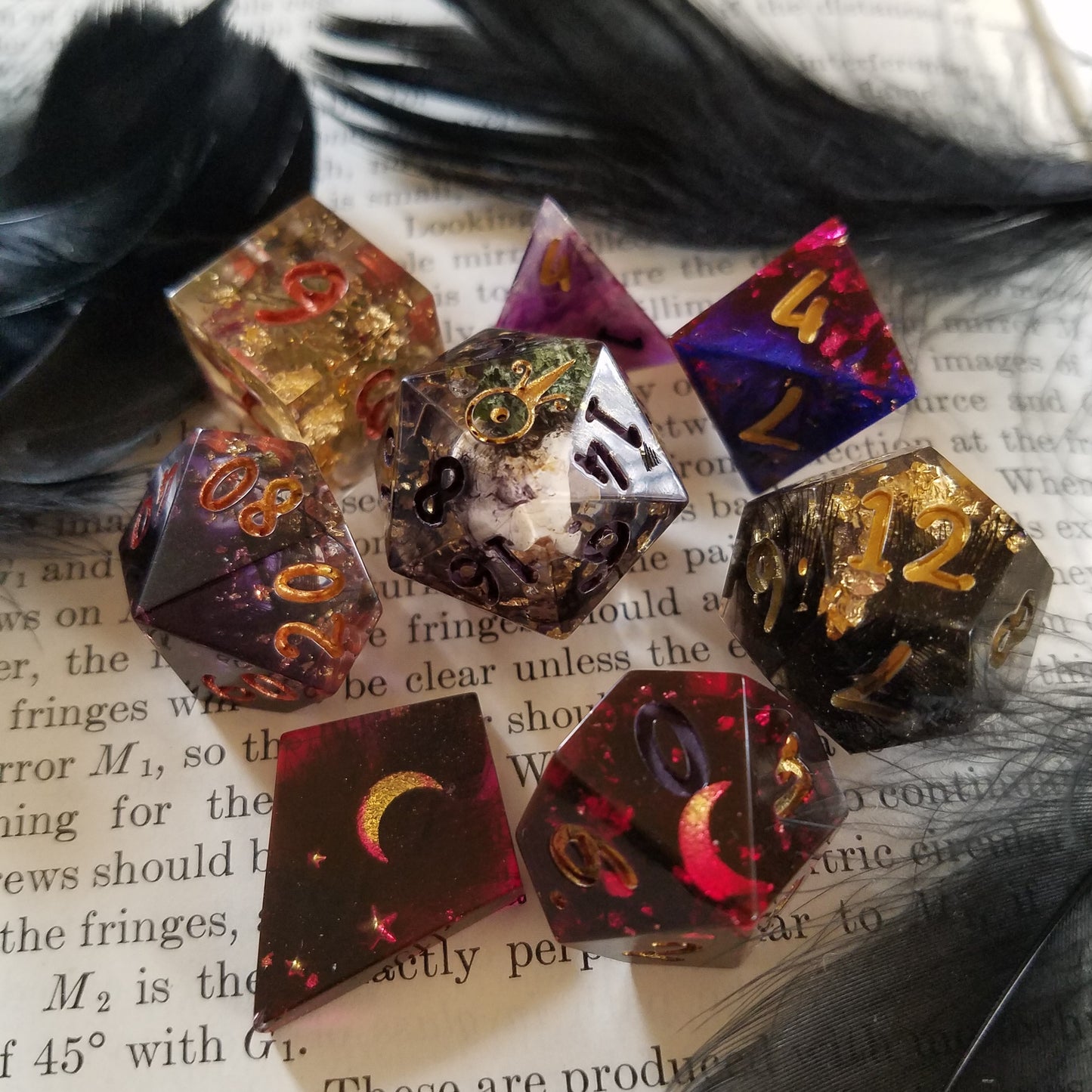 Custom 8pc Dice Set