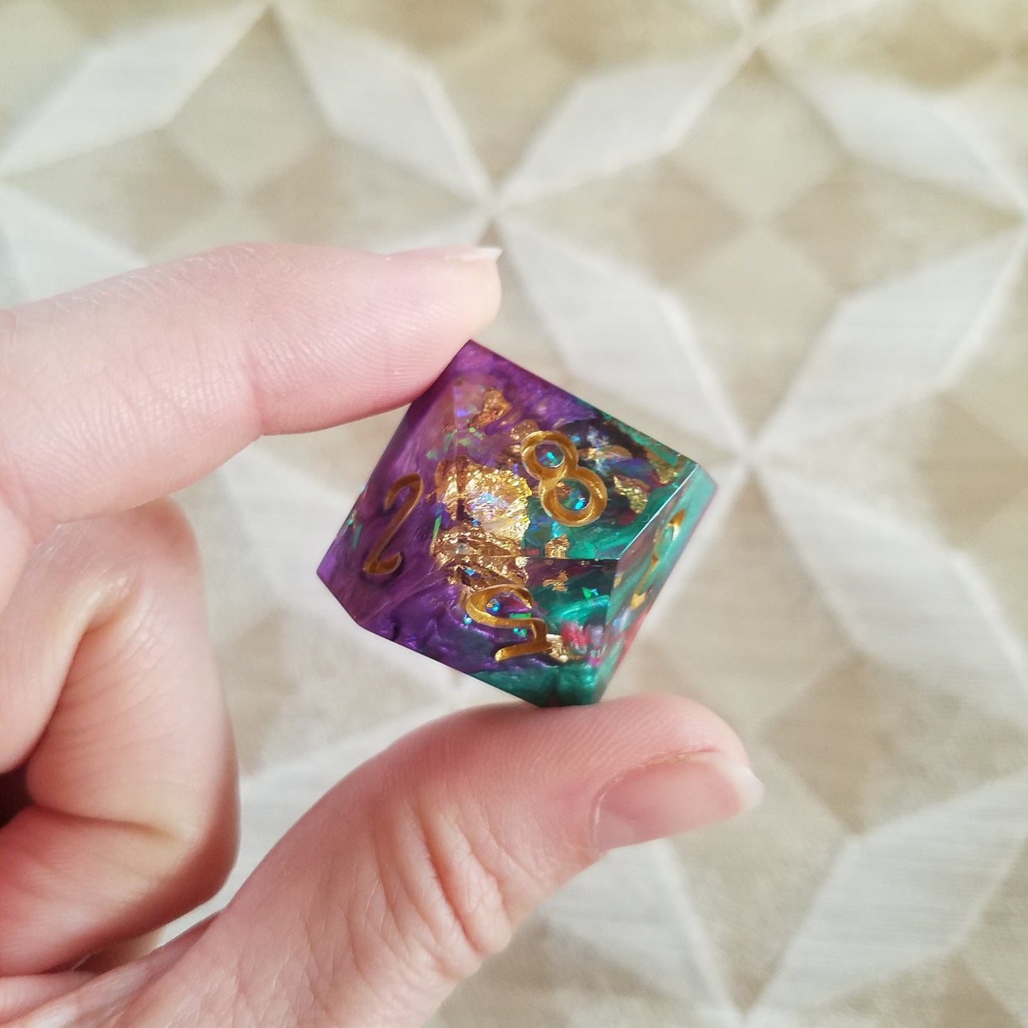 Handmade Carnival Jumbo Dice