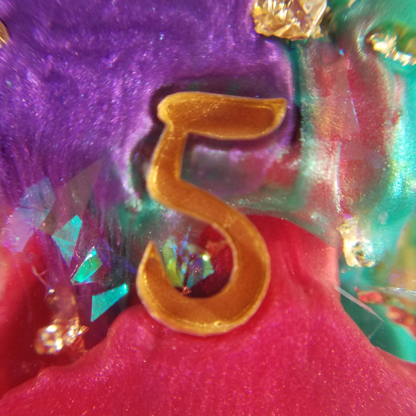 Handmade Carnival Jumbo Dice
