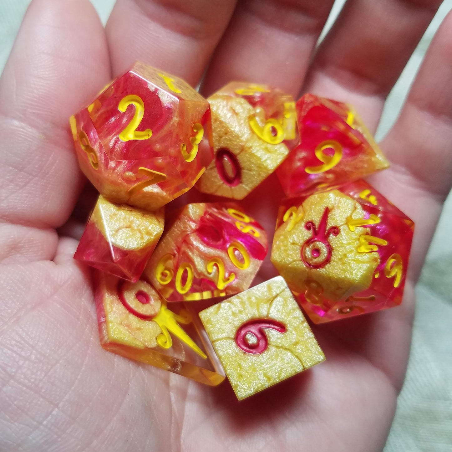 Handmade Dragon's Breath Dice