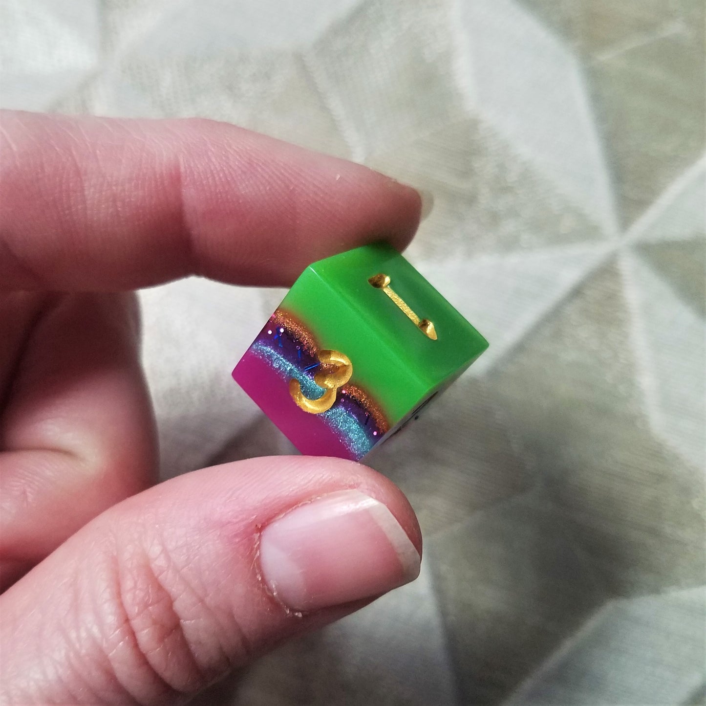 Handmade Mad King Dice