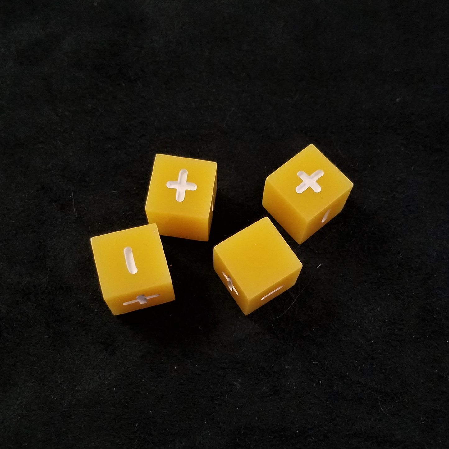 Handmade Sunshine Fate Dice