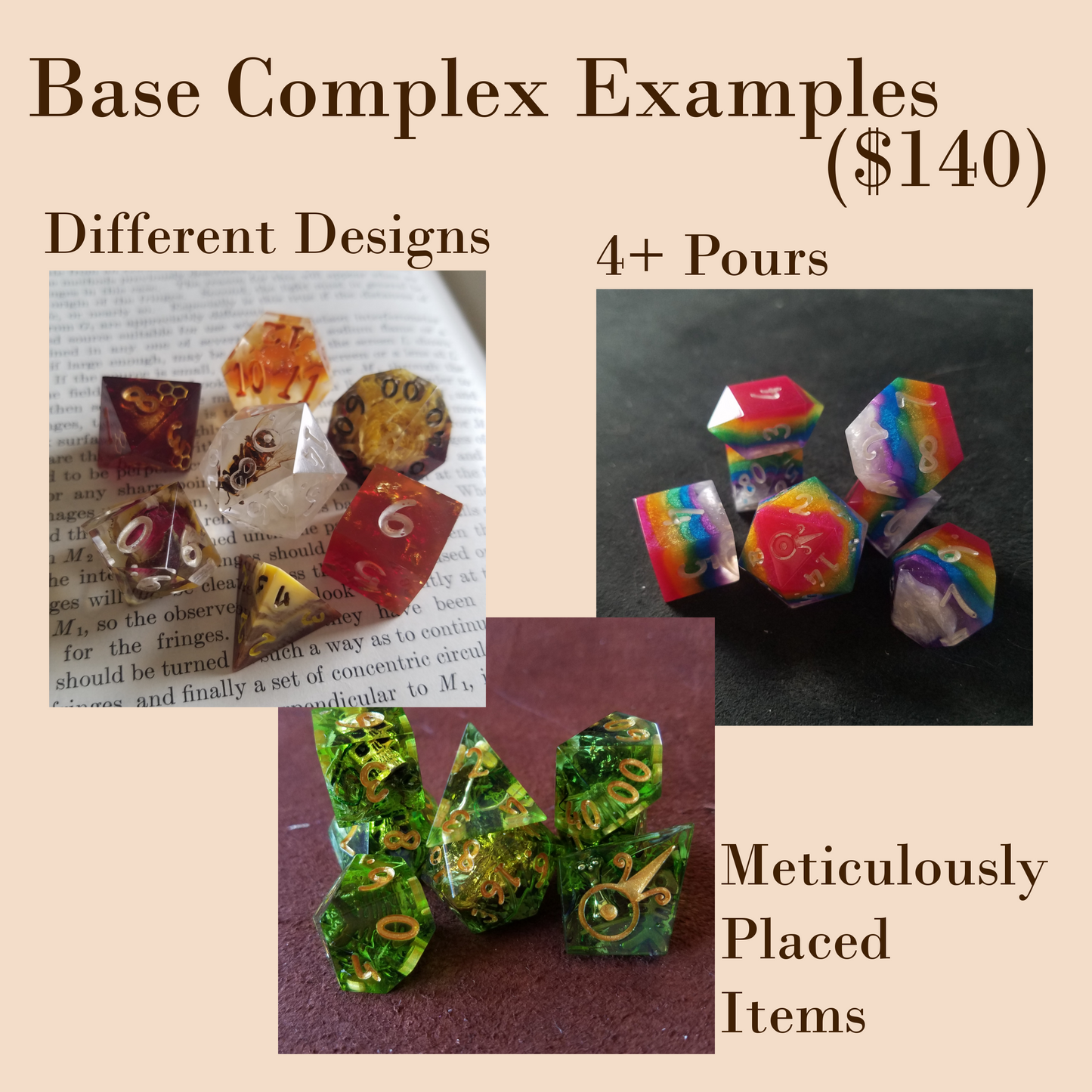 Custom Vampire the Masquerade Dice