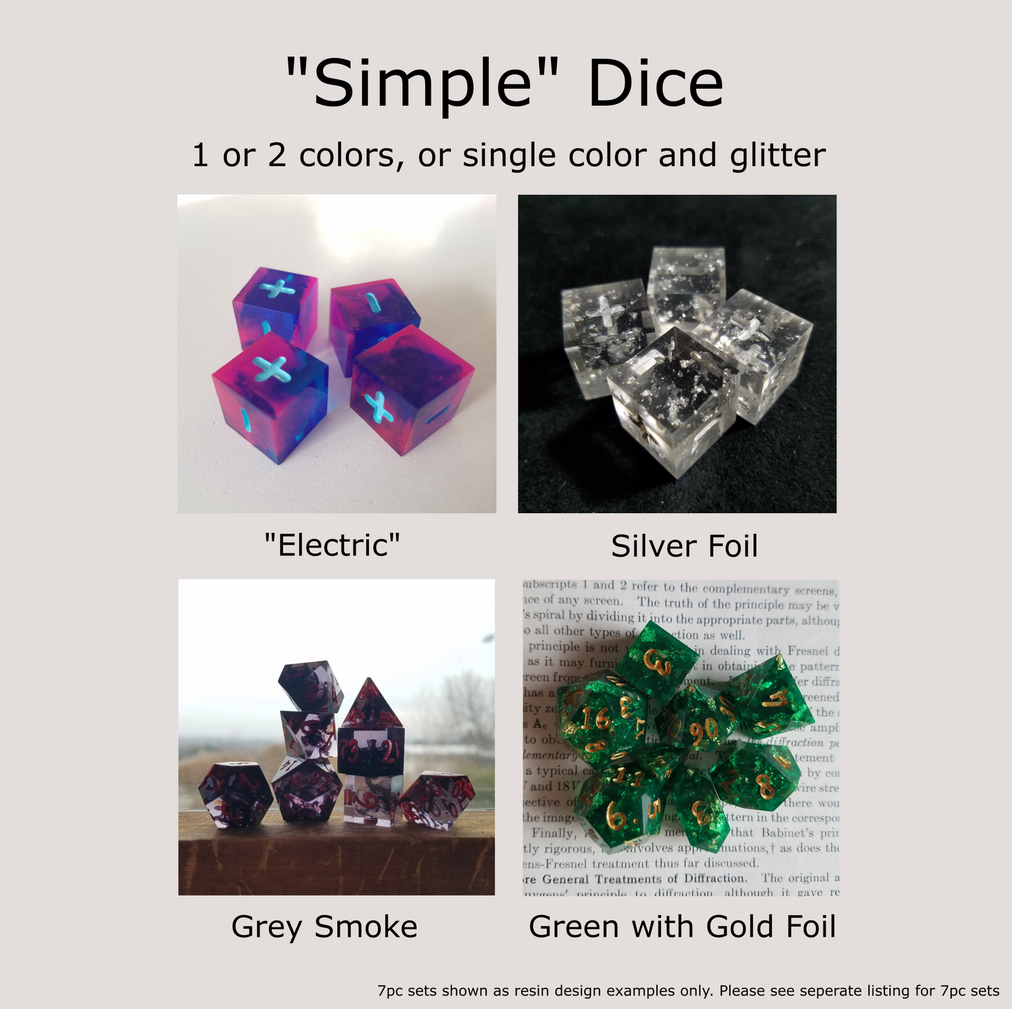 Custom Fate/Fudge Dice