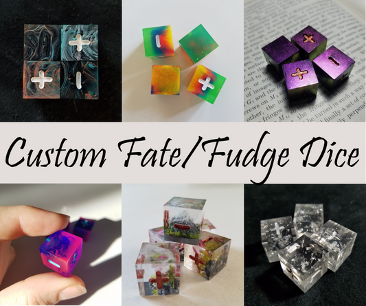 Custom Fate/Fudge Dice