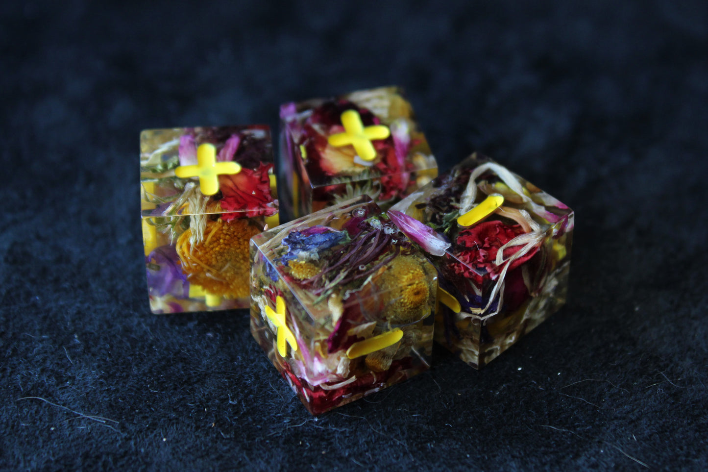Handmade Flower Forest Fate Dice