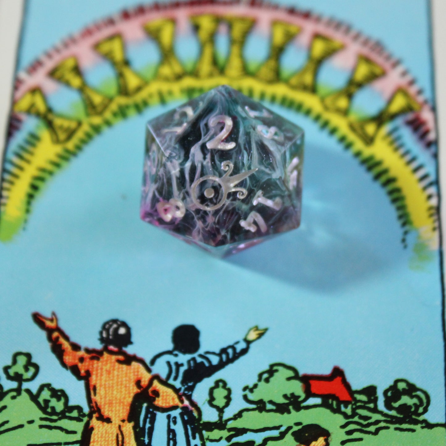 Handmade 10 of Cups d20