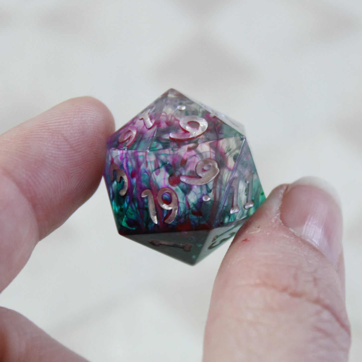 Handmade 10 of Cups d20