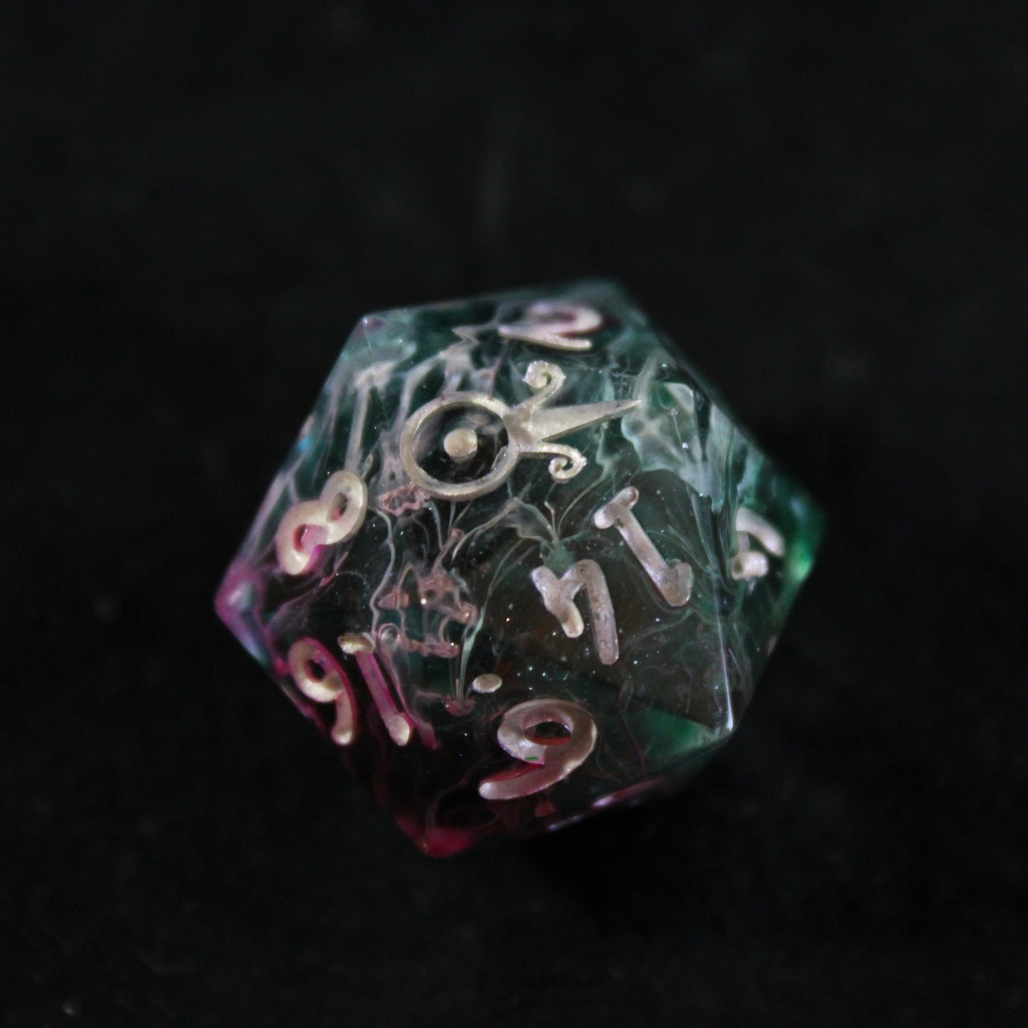 Handmade 10 of Cups d20