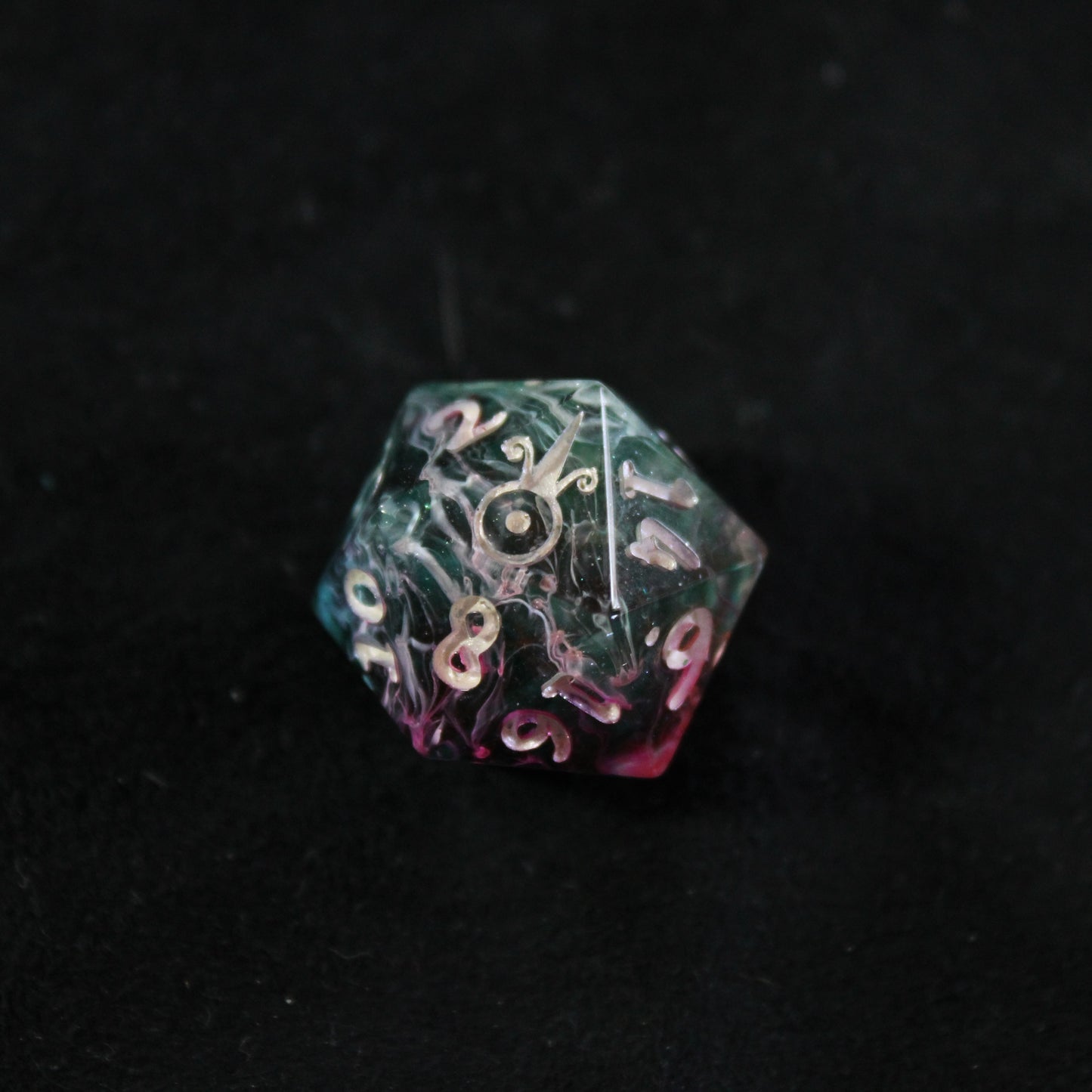 Handmade 10 of Cups d20