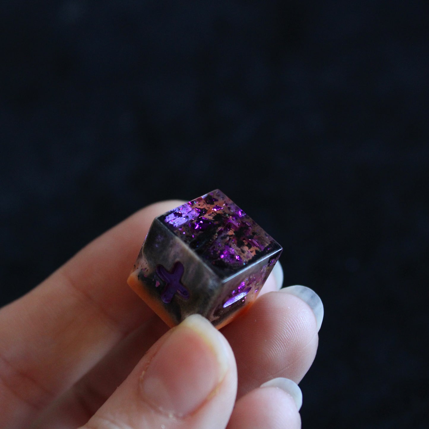 Glowing Halloween Fate Dice