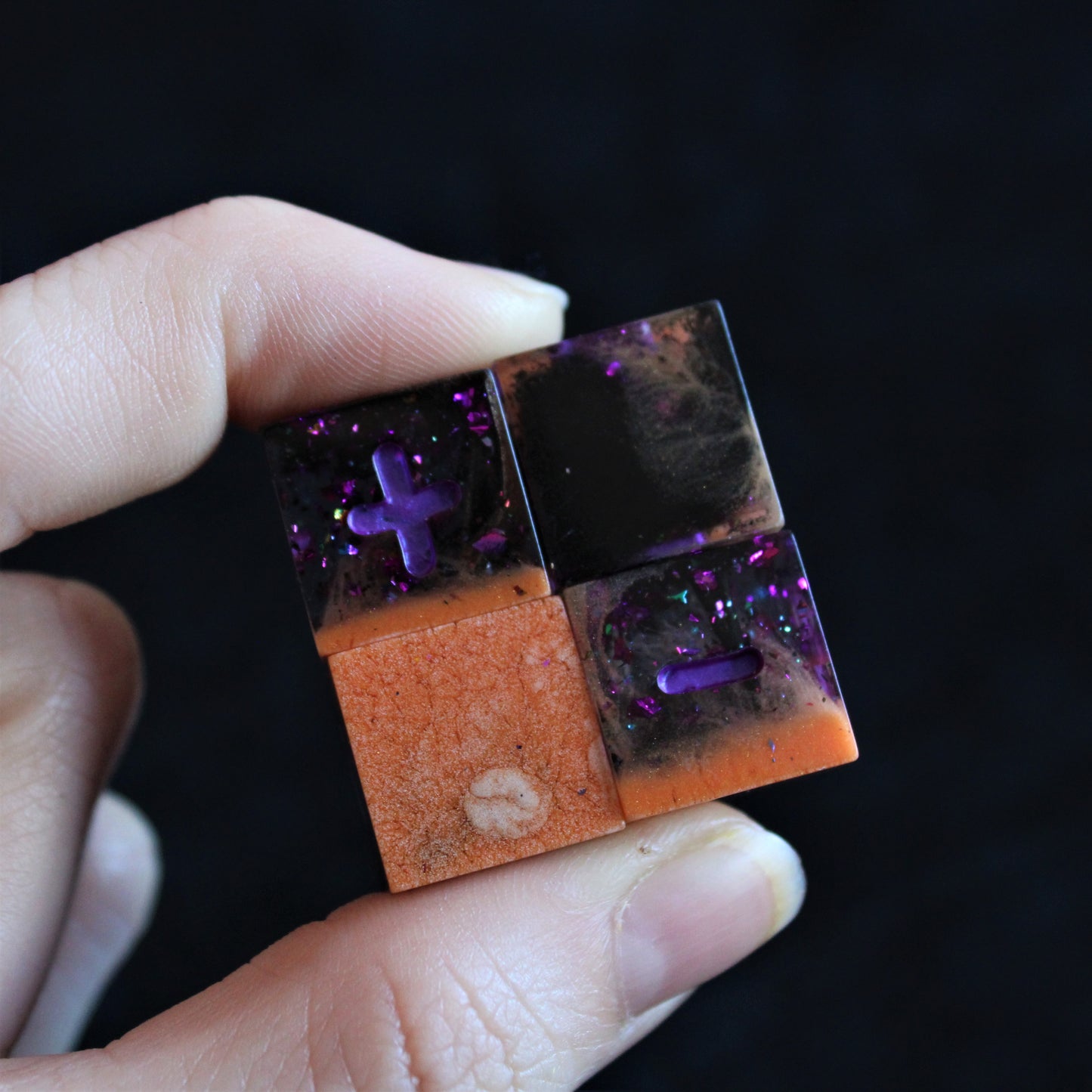 Glowing Halloween Fate Dice
